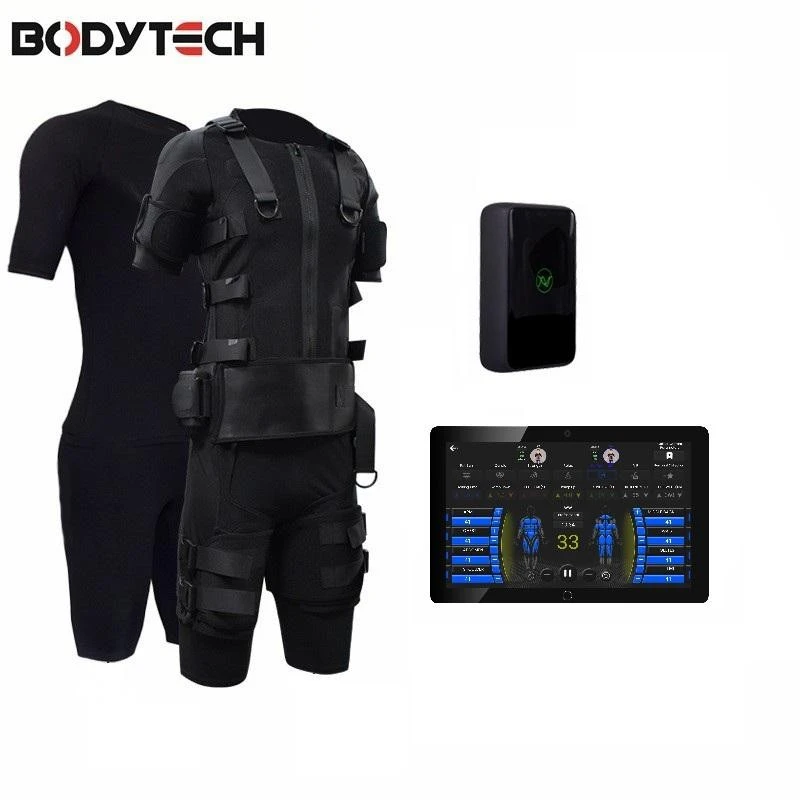 22 Electrodes Wireless EMS Full Body Training Suit With Touch Screen System best
