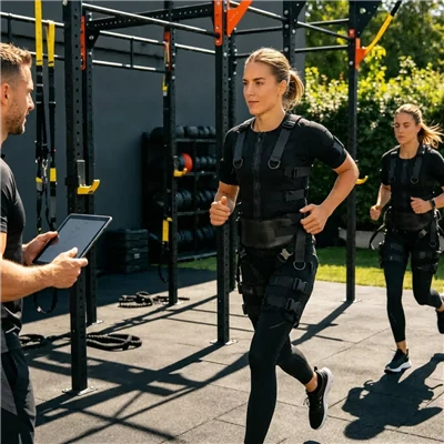EMS-Anzug für Fitness im Fitnessstudio