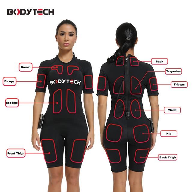 Home Online Drahtloser elektrischer Muskelstimulator Ems Slimming Body Suit Ems Trainingsanzug
